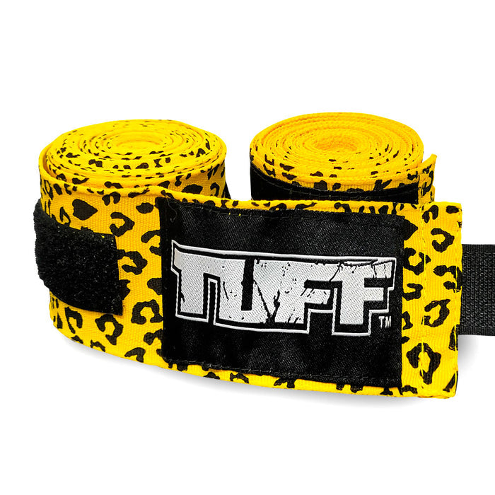 TUFF Hand Wraps Nylon Tiger Yellow