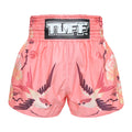 TUFF Muay Thai Shorts Boxing Trunks Traditional Style (TUF-MS618-PNK)
