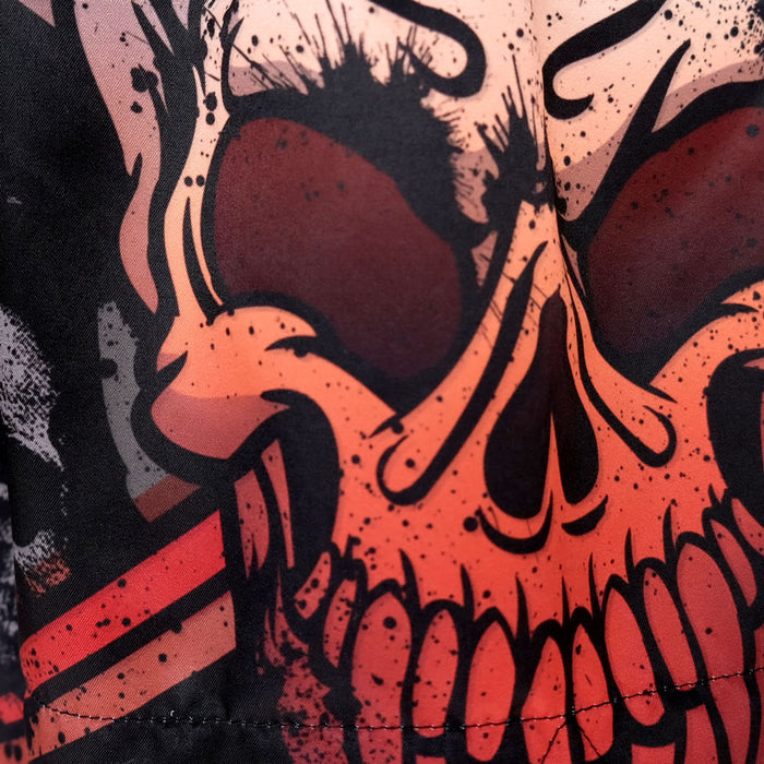 TUFF Muay Thai Shorts Boxing Trunks Traditional Style (TUF-MS620-BLK)