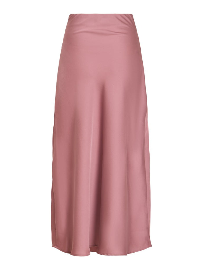 Vielette High Waisted Maxi Skirt (Nostalgia Rose)
