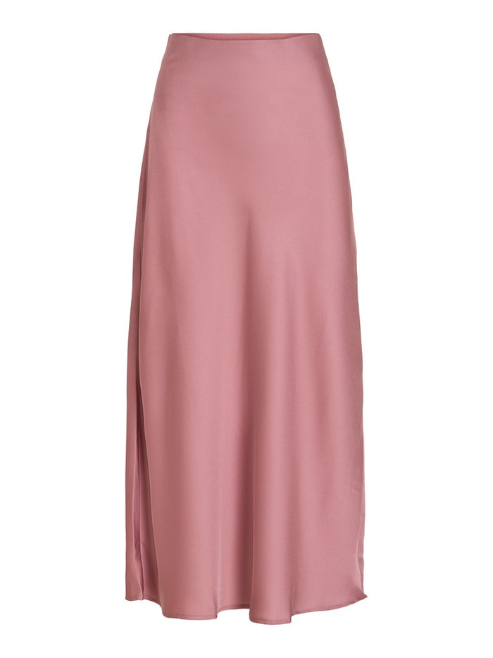 Vielette High Waisted Maxi Skirt (Nostalgia Rose)