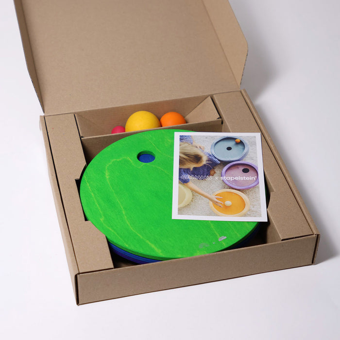 Wooden Grimms x Stapelstein Rolling Discs - Cool Classic