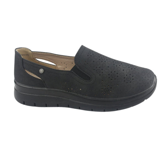 Zapato Chalada Mujer Finest-4 Negro Casual Zapatos Planos Comfort Chalada