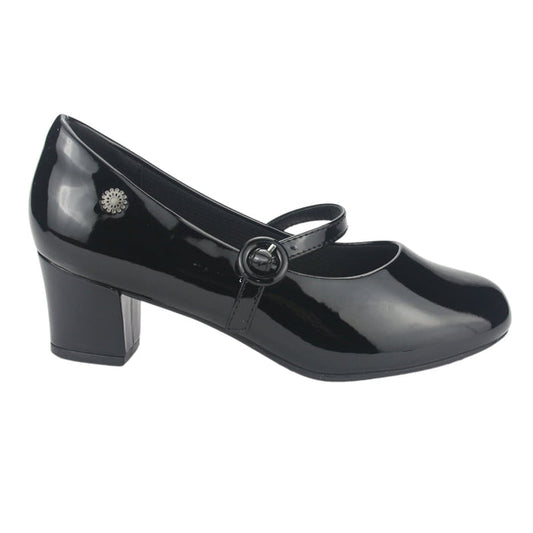 Zapato Chalada Mujer Flexi-51 Negro Casual Tacones Bajos Chalada