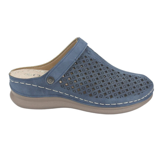 Zapato Chalada Mujer Musa-3 Azul Casual Zapatos Planos Comfort Chalada