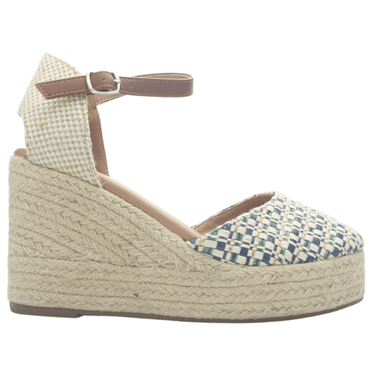 Zapato de mujer Azul Casual Chalada Dijon-5 Tacones Altos Chalada