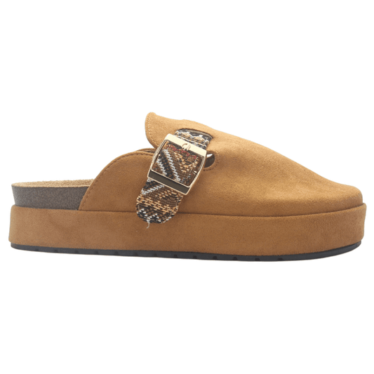 Zapato de mujer Camel Casual Chalada Risco-3 Tacones Bajos Chalada