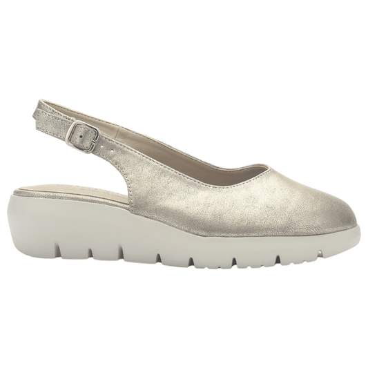 Zapato mujer Casual Dorado Chalada Marfak-1 Tacones Bajos Chalada