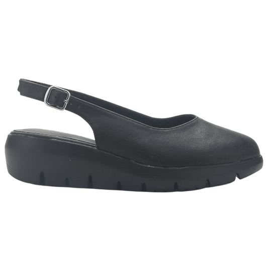 Zapato mujer Casual Negro Chalada Marfak-1 Tacones Bajos Chalada