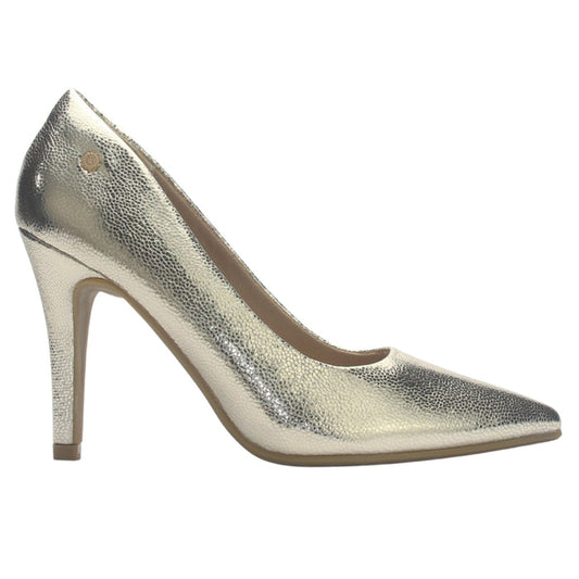 Zapato Mujer Chalada Clora-71 Dorado Casual Tacones Altos Chalada 35 Dorado