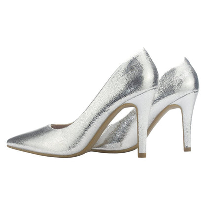 Zapato Mujer Chalada Clora-71 Plateado Casual Tacones Altos Chalada