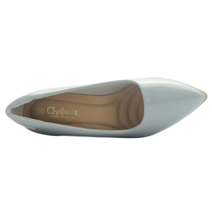 Zapato Mujer Chalada Clora-72 Azul Casual Tacones Altos Chalada