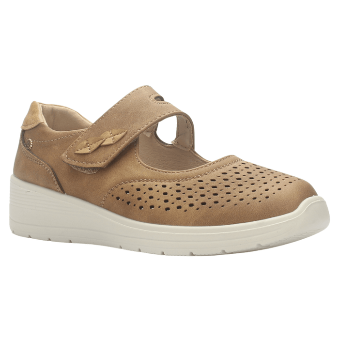 Zapato Mujer Chalada Ditter-3 Beige Casual Tacones Bajos Chalada