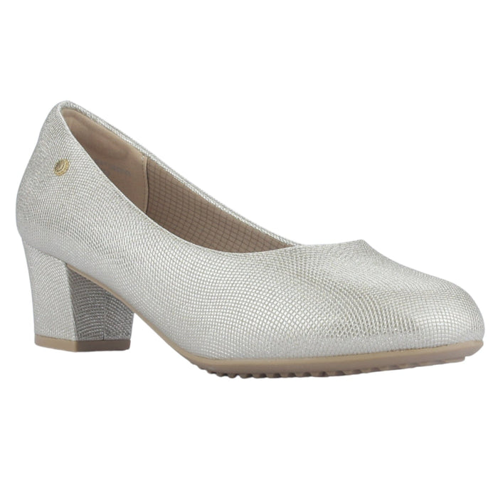Zapato Mujer Chalada Flexi-70 Dorado Casual Tacones Bajos Chalada