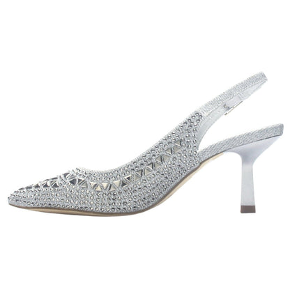 Zapato Mujer Chalada Hot-70 Plateado oscuro Casual Tacones Altos Chalada