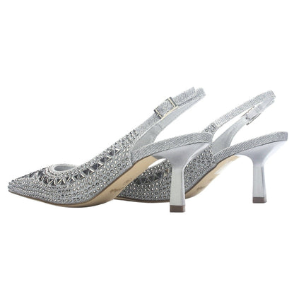 Zapato Mujer Chalada Hot-70 Plateado oscuro Casual Tacones Altos Chalada