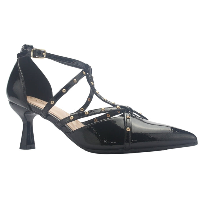 Zapato Mujer Chalada Reggia-7 Negro Casual Tacones Altos Chalada