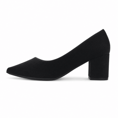Zapato Negro Mujer Casual Chalada Bolse Tacones Altos Chalada