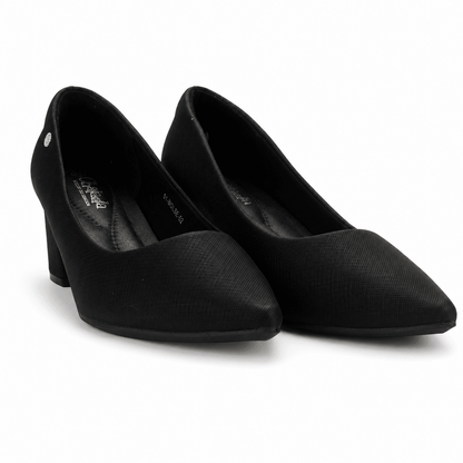 Zapato Negro Mujer Casual Chalada Bolse Tacones Altos Chalada