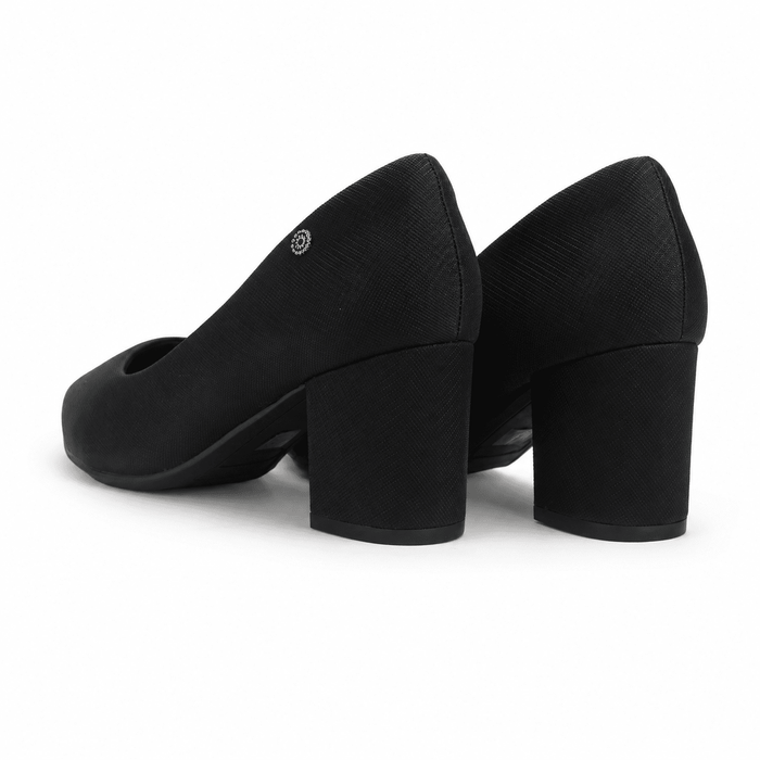Zapato Negro Mujer Casual Chalada Bolse Tacones Altos Chalada