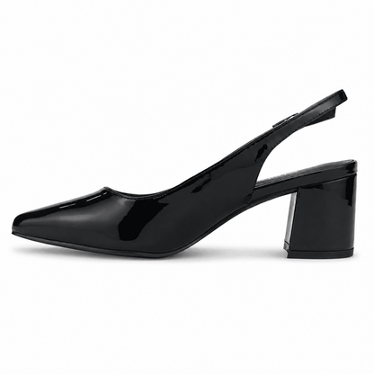Zapato Negro Mujer Casual Chalada Faiza Tacones Altos Chalada