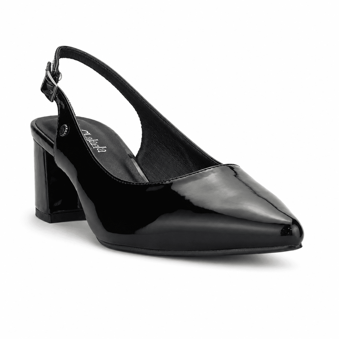 Zapato Negro Mujer Casual Chalada Faiza Tacones Altos Chalada