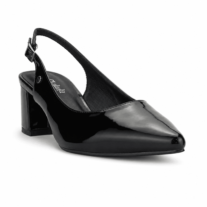 Zapato Negro Mujer Casual Chalada Faiza Tacones Altos Chalada
