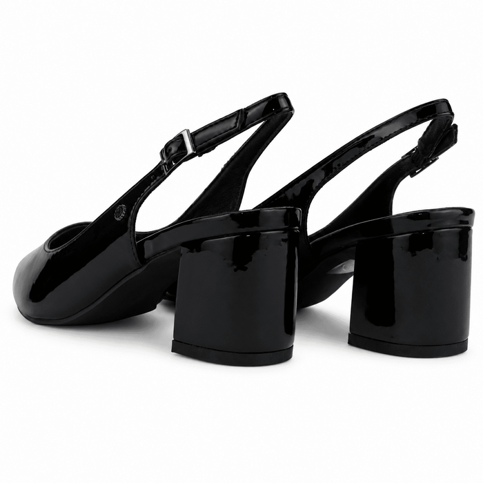 Zapato Negro Mujer Casual Chalada Faiza Tacones Altos Chalada