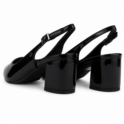 Zapato Negro Mujer Casual Chalada Faiza Tacones Altos Chalada