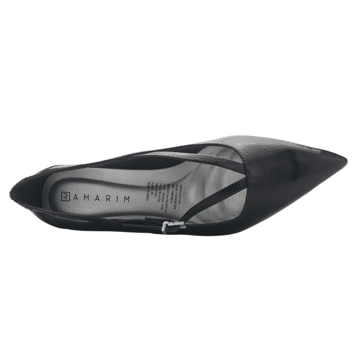 Zapato Negro Mujer Ramarim 2515102 Casual Tacones Bajos Ramarim