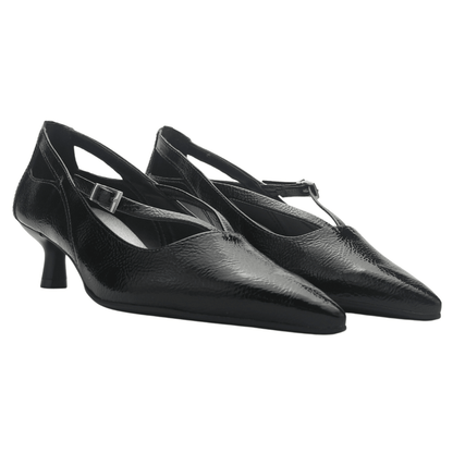 Zapato Negro Mujer Ramarim 2515102 Casual Tacones Bajos Ramarim