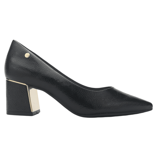 Zapato Negro Mujer Ramarim 2551201 Casual Tacones Bajos Ramarim