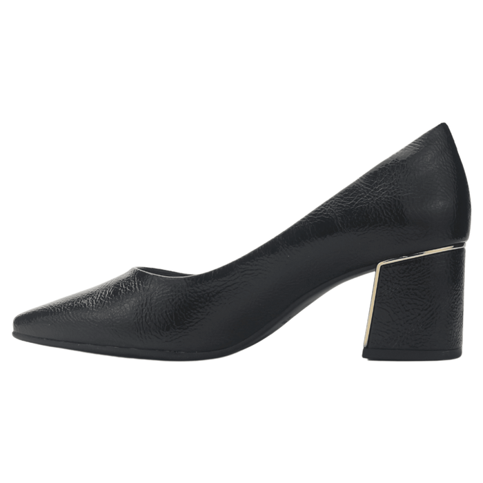 Zapato Negro Mujer Ramarim 2551201 Casual Tacones Bajos Ramarim