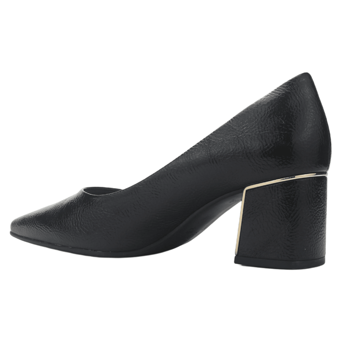 Zapato Negro Mujer Ramarim 2551201 Casual Tacones Bajos Ramarim