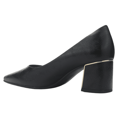 Zapato Negro Mujer Ramarim 2551201 Casual Tacones Bajos Ramarim