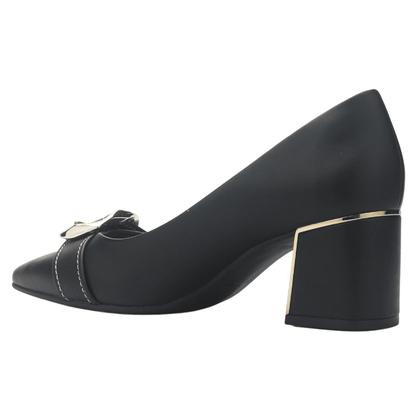 Zapato Negro Mujer Ramarim 2551203 Casual Tacones Bajos Ramarim