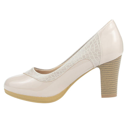 Zapato Chalada Mujer Dilly-12 Nude Casual Tacones Bajos Chalada