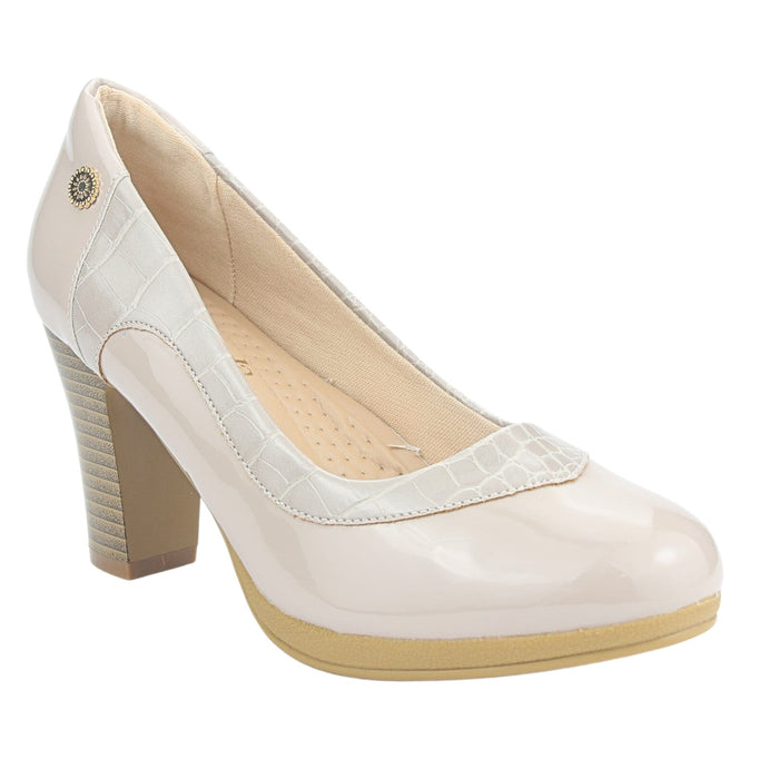 Zapato Chalada Mujer Dilly-12 Nude Casual Tacones Bajos Chalada