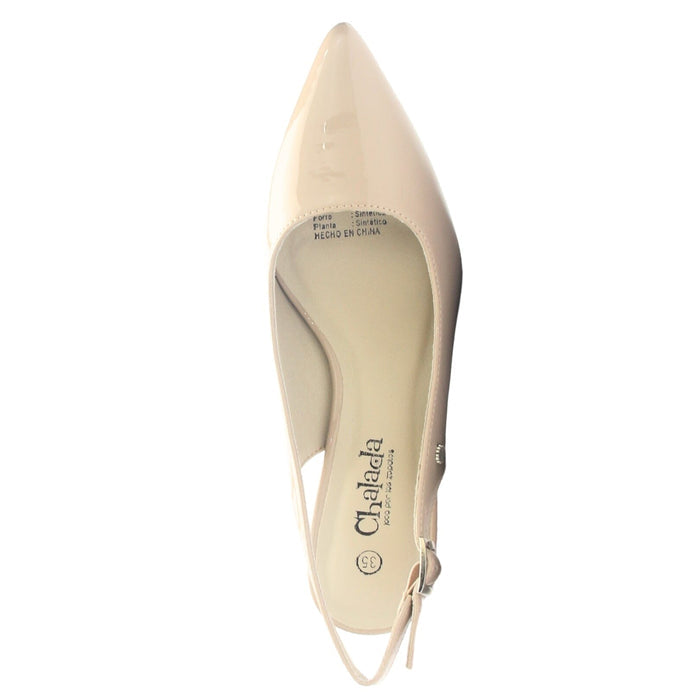 Zapato Mujer Chalada Faiza-2 Nude Casual Tacones Altos Chalada