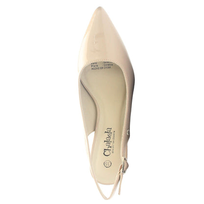 Zapato Mujer Chalada Faiza-2 Nude Casual Tacones Altos Chalada