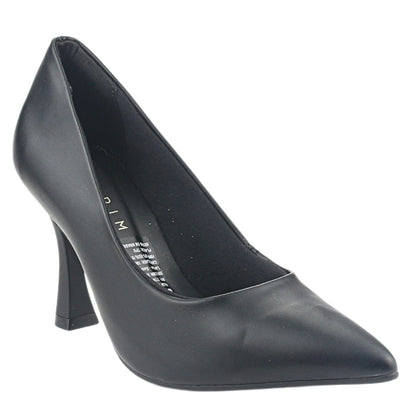 Zapato Ramarim Mujer 2418101 Negro Casual Tacones Altos Ramarim