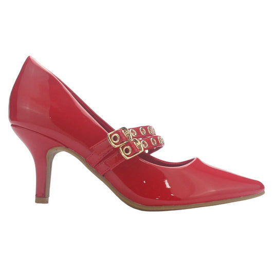 Zapato Mujer Chalada Regent-32 Rojo Casual Tacones Altos Chalada