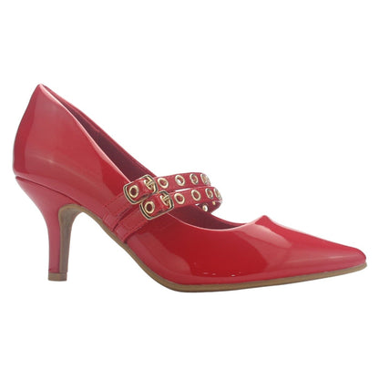 Zapato Mujer Chalada Regent-32 Rojo Casual Tacones Altos Chalada