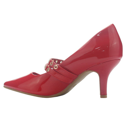 Zapato Mujer Chalada Regent-32 Rojo Casual Tacones Altos Chalada
