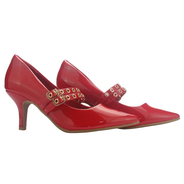 Zapato Mujer Chalada Regent-32 Rojo Casual Tacones Altos Chalada