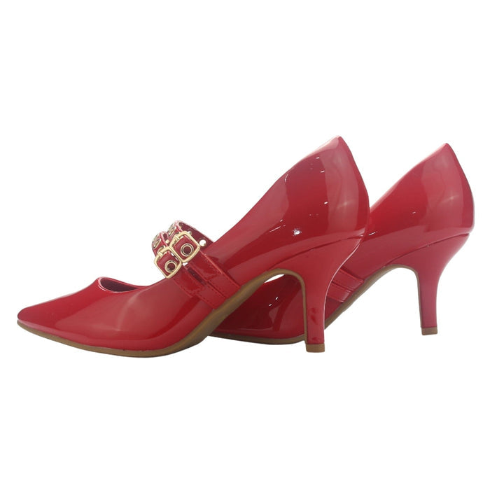 Zapato Mujer Chalada Regent-32 Rojo Casual Tacones Altos Chalada