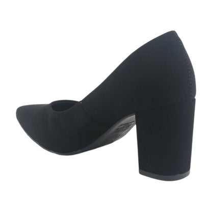 Zapato Via Marte Mujer 028-008-01 Negro Casual Tacones Altos Via Marte