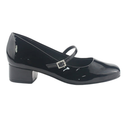 Zapato Via Marte Mujer 070-012-01 Negro Casual Tacones Bajos Via Marte