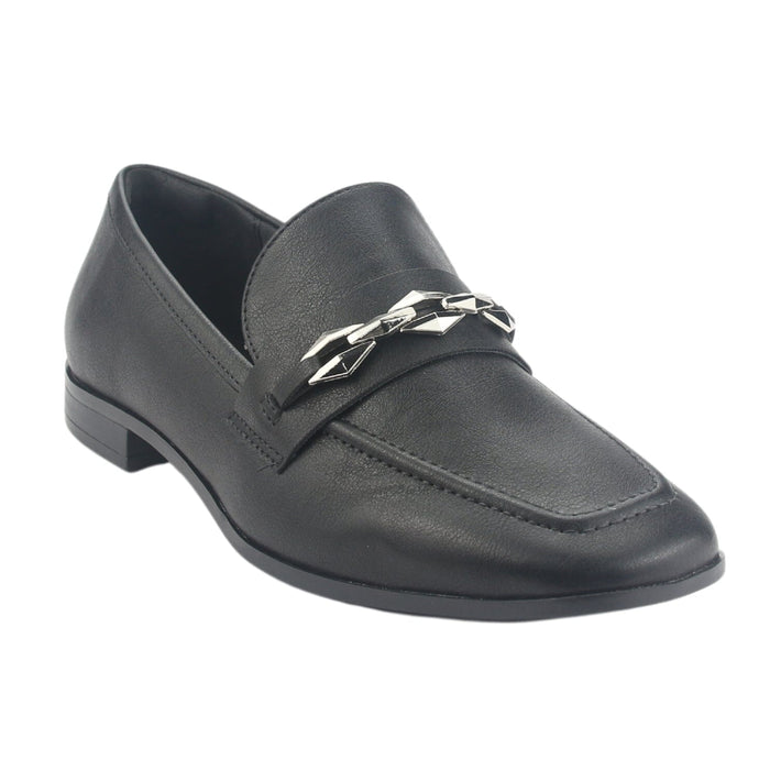 Zapato Via Marte Mujer 075-007-01 Negro Casual Mocasines Planos Via Marte