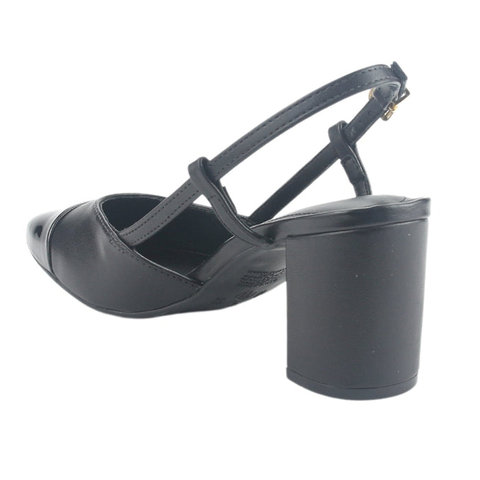 Zapato Via Marte Mujer 153-006-01 Negro Casual Tacones Altos Via Marte